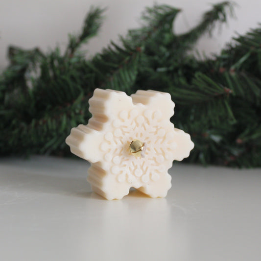 Snowflake Candle